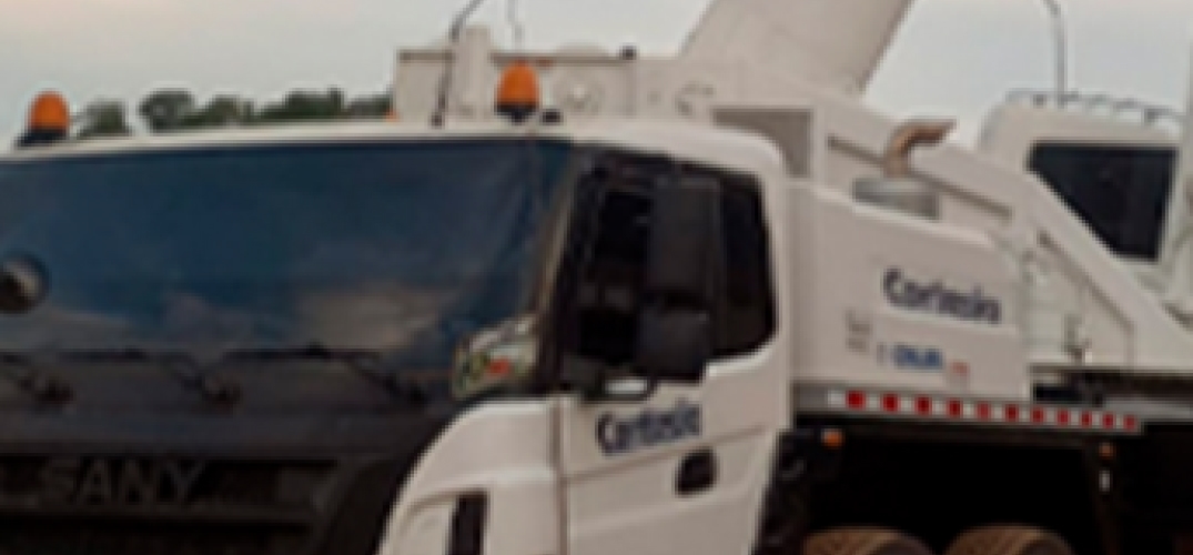 STC 1100 - Guindaste Hidráulico sobre Rodas Telescópio